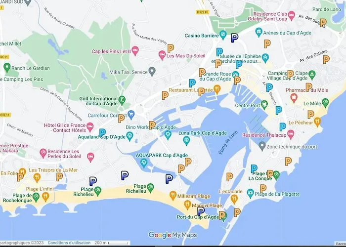 Studio-2 Personnes-résidence Le Pharo, Vue Piscine Port *